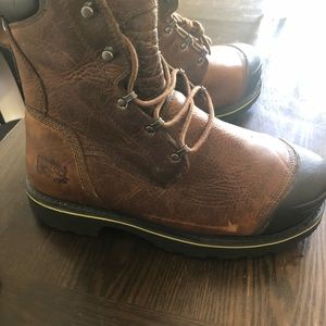 Timberland steel toe work boots